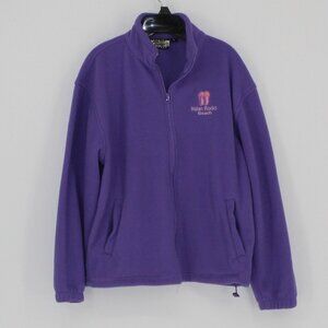 Coconut Creek Lavender Jacket Women Size Medium Full Zip